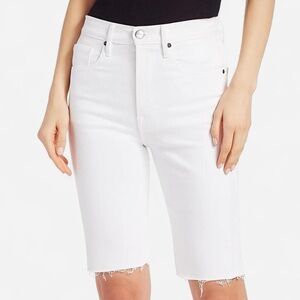 NWT FRAME Le Vintage White Bermuda Shorts - Sz 26